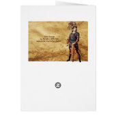 Saint George, parchemin marron (Dos)