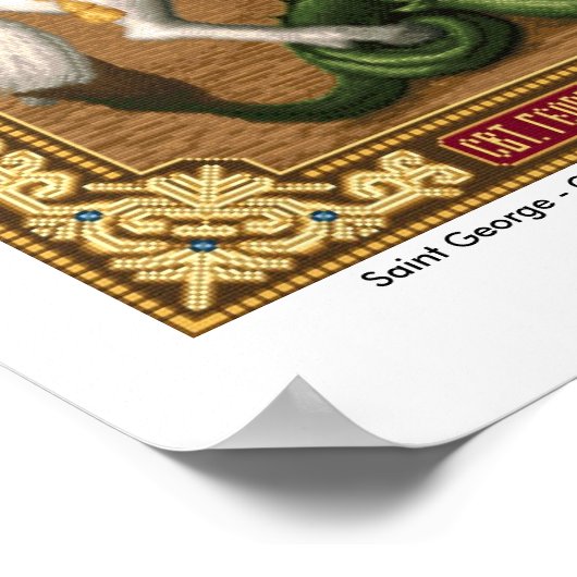 Saint George - Poster (Hoek)