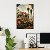 Saint George & the Dragon - Sodoma Fine Art Poster (Thuiskantoor)