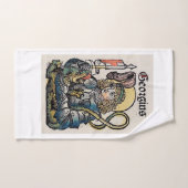 Saint Georges de la Chronique de Nuremberg (Serviette à main)