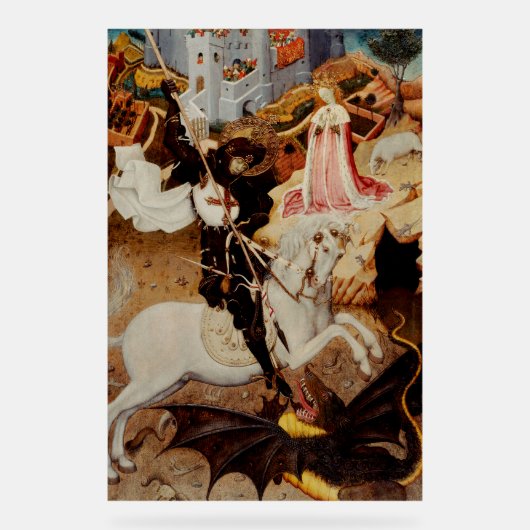 Saint Georges et le Dragon Grand Martyr (Recto)