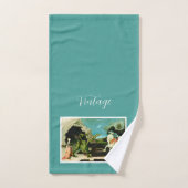 Saint-Georges médiéval et le Drago (Serviette à main)