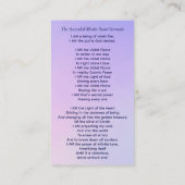 Saint Germain Contactkaartje (Achterkant)