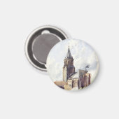 Saint Germain des Pres Kerk Parijs Magneet (Voorkant / Achterkant)