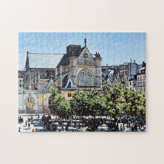 Saint Germain l'Auxerrois Claude Monet Legpuzzel (Horizontaal)