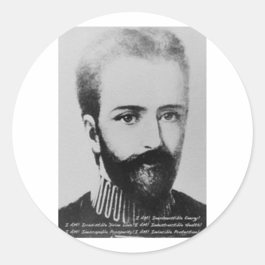 Saint Germain Ronde Sticker (Voorkant)