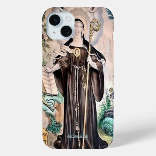 Saint Gertrude de Grote Case-Mate iPhone Case (Achterkant)