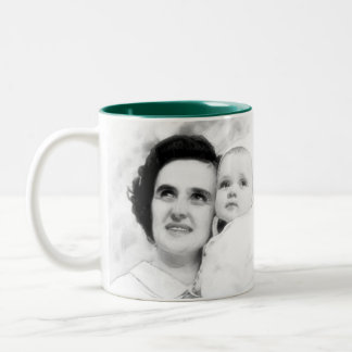 Saint Gianna Beretta Molla Tweekleurige Koffiemok