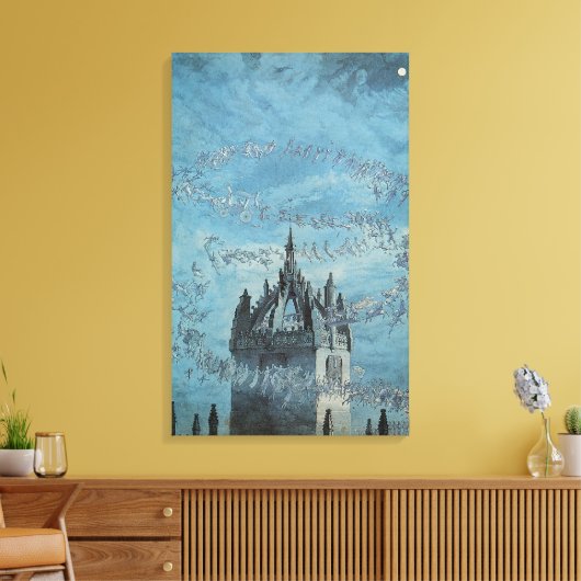 Saint Giles - Zijn cellen van Charles Altamont Doy Canvas Afdruk (Insitu (Woonkamer))