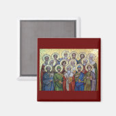 Saint-Guérisseurs et Unmercenaires Aimant orthodox (Recto/Verso)