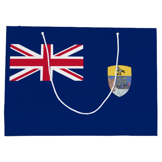 Saint Helena Flag Groot Cadeauzakje (Achterkant)