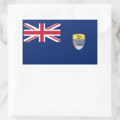 Saint Helena Flag Rechthoekige Sticker (Tas)