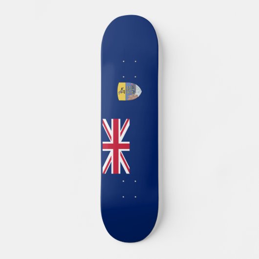 Saint Helena Flag Skateboard (Voorkant)