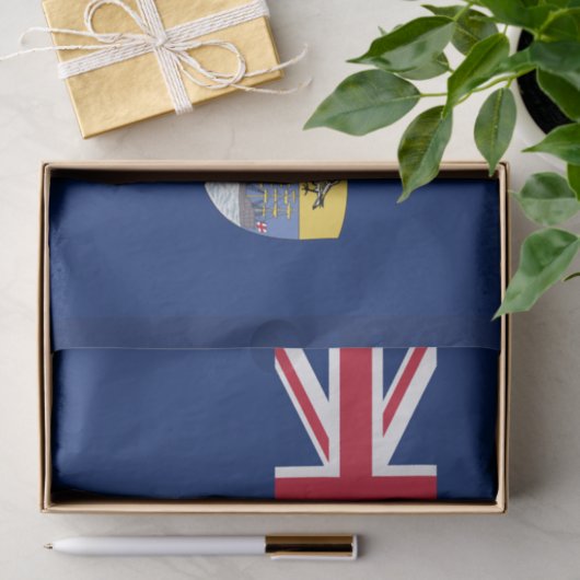 Saint Helena Flag Tissuepapier (Geschenk)