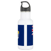 Saint Helena Flag Waterfles (Achterkant)