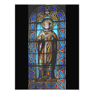 Saint Hilary of Poitiers Foto Afdruk
