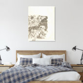 Saint Hubert Canvas Afdruk (Insitu (Slaapkamer))