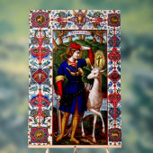 Saint Hubert de Liège avec le cerf (Neutre)