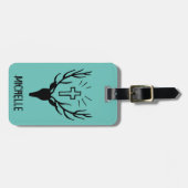 Saint Hubert's Stag Bagagelabel (Voorkant horizontaal)