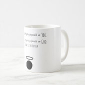 Saint Ignace de Loyola Citation Mug (Devant droit)