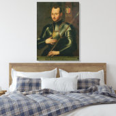 Saint Ignatius van Loyola Canvas Afdruk (Insitu (Slaapkamer))