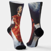 Saint Ignatius van Loyola Sokken (Gebogen)