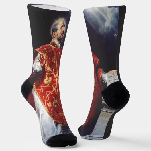 Saint Ignatius van Loyola Sokken (Gebogen)