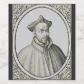Saint Ignatius van Loyola Wijn Etiket (Enkel label)