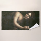 Saint Jean Baptiste, Léonard de Vinci (Serviette de bain)