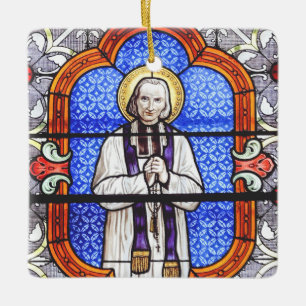 Saint Jean Baptiste Marie Vianney Keramisch Ornament