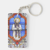 Saint Jean Baptiste Marie Vianney Sleutelhanger (achterkant)