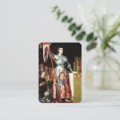 Saint-Jean d'Arc Carte Sainte religieuse catholiqu (Debout devant)