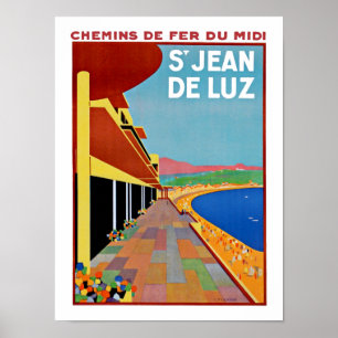 Saint Jean de Luz Poster