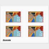 Saint Jean de Luz Rechthoekige Sticker (Vel)