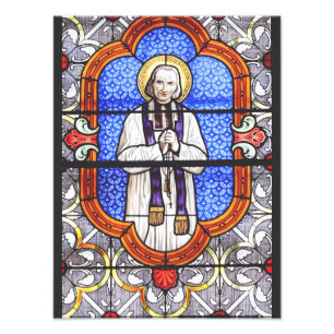 Saint Jean Vianney Premium Zielgids Kunstprint Foto Afdruk