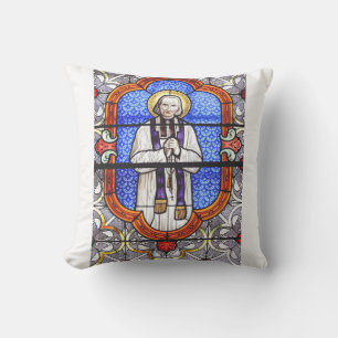 Saint Jean Vianney Premium Zielgids Kunstprint Kussen