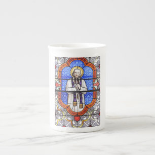 Saint Jean Vianney Premium Zielgids Kunstprint Porselein Kop