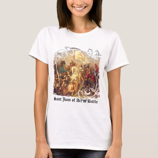 Saint Jeanne d'Arc dans le T-shirt léger des (Devant)