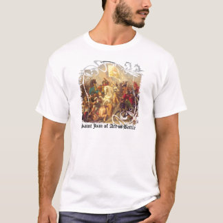 Saint Jeanne d'Arc dans le T-shirt léger des