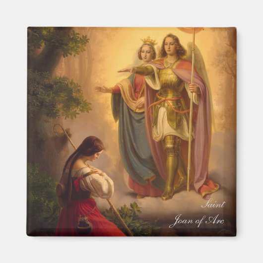 Saint Jeanne of Arc Magnet Magneet (Voorkant)