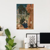 Saint Jérôme - Andrea Mantegna Fine Art Poster (Bureau à domicile)