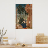 Saint Jérôme - Andrea Mantegna Fine Art Poster (Cuisine)
