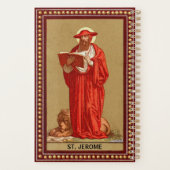Saint Jérôme, cardinal avec Lion (P 004) (Dos)