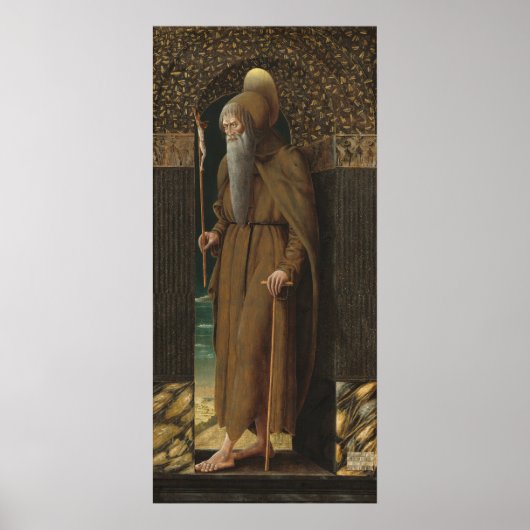 Saint Jerome - Francesco Benaglio Fine Art Poster (Voorkant)