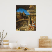 Saint Jérôme - Giovanni Bellini Affiche d'art fine (Cuisine)