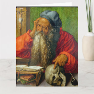 Saint Jerome in zijn studie - Albrecht Dürer Kaart