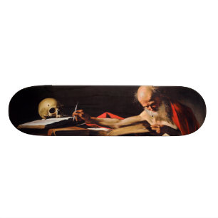 Saint Jerome Writing van Michelangelo Caravaggio Skateboard