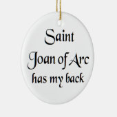 saint joan of arc coffee mug keramisch ornament (Rechts)