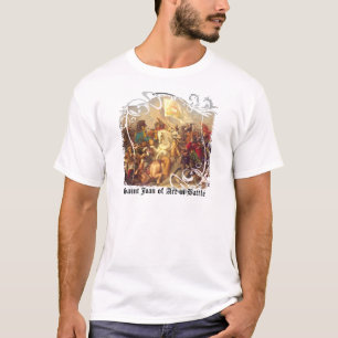 Saint Joan of Arc in Battle Mannen Light T-Shirt