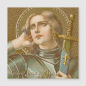 Saint Joan of Arc (JM 28) Magnetic Greeting (Voorkant)